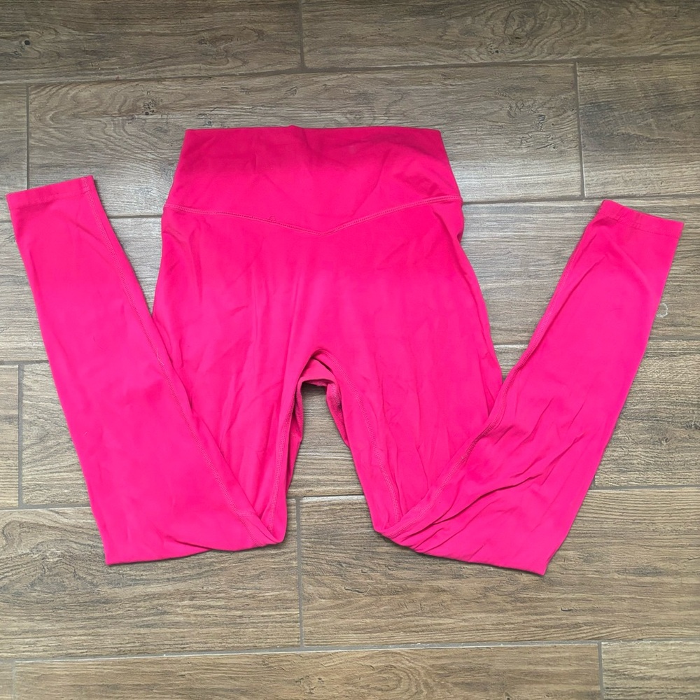 Hot pink balance athletic medium leggings